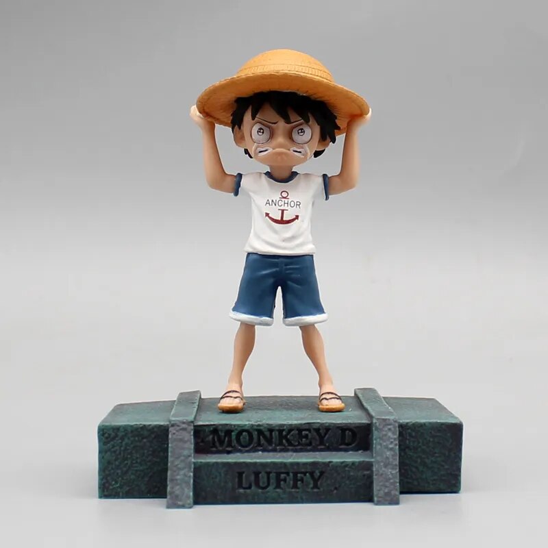 One Piece Luffy Chibi Crying Action Figure Luffy