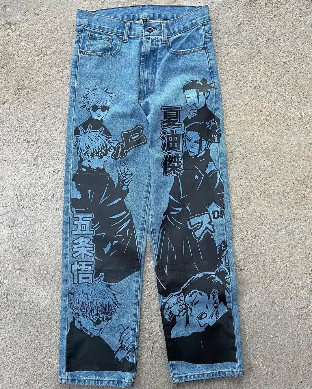 Jujutsu Kaisen Denim Jeans Style 3