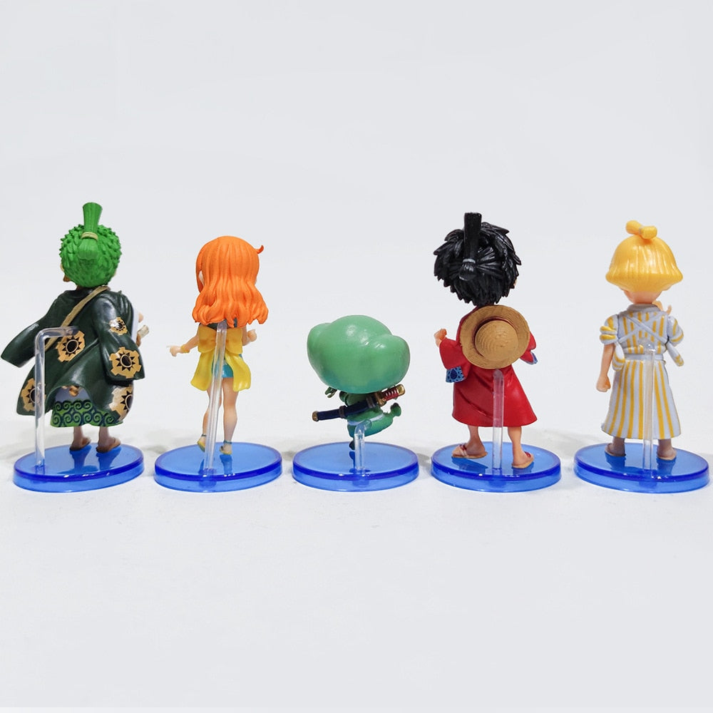 One Piece Anime PVC Action Figure 10Pcs/set