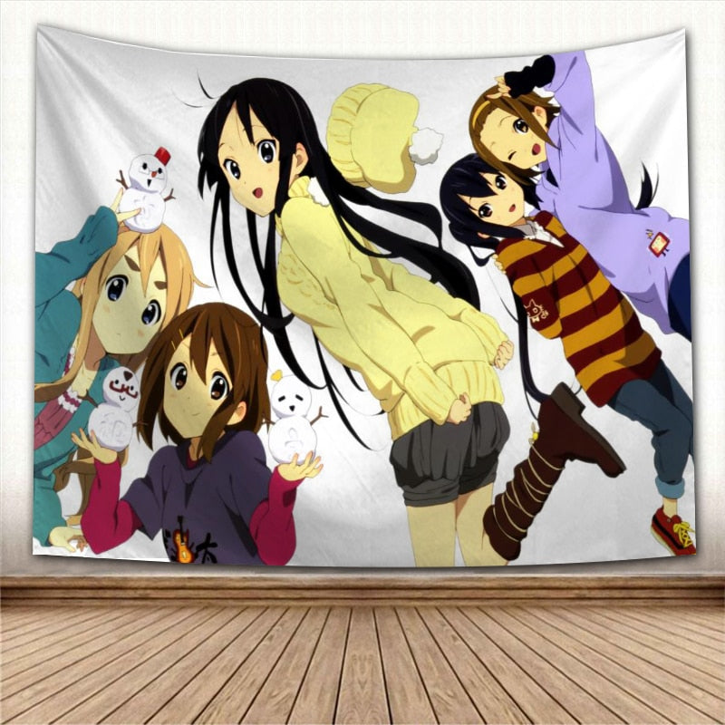K-ON Anime Wall Hanging Tapestry 13