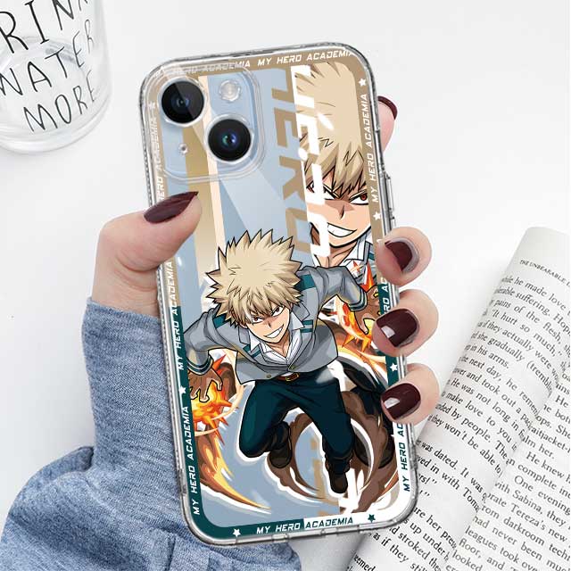 My Hero Academia Anime Iphone Case High Quality Anime Printed