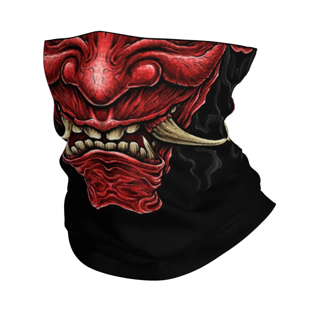 Komainu Samurai Oni Neck Warmer Scarf 2