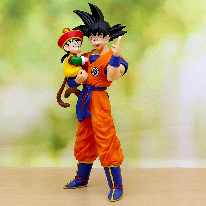 Dragon Ball Son Goku with Gohan Figure Pvc Action Figure Default Title