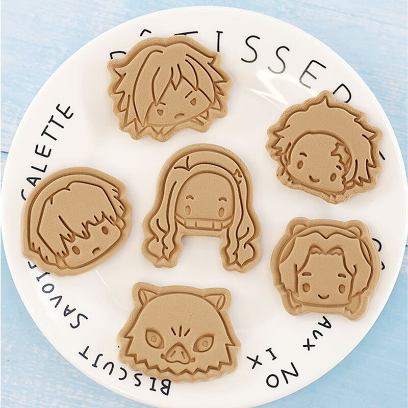 Demon Slayer Anime Cookie Cutter 6Pcs/set