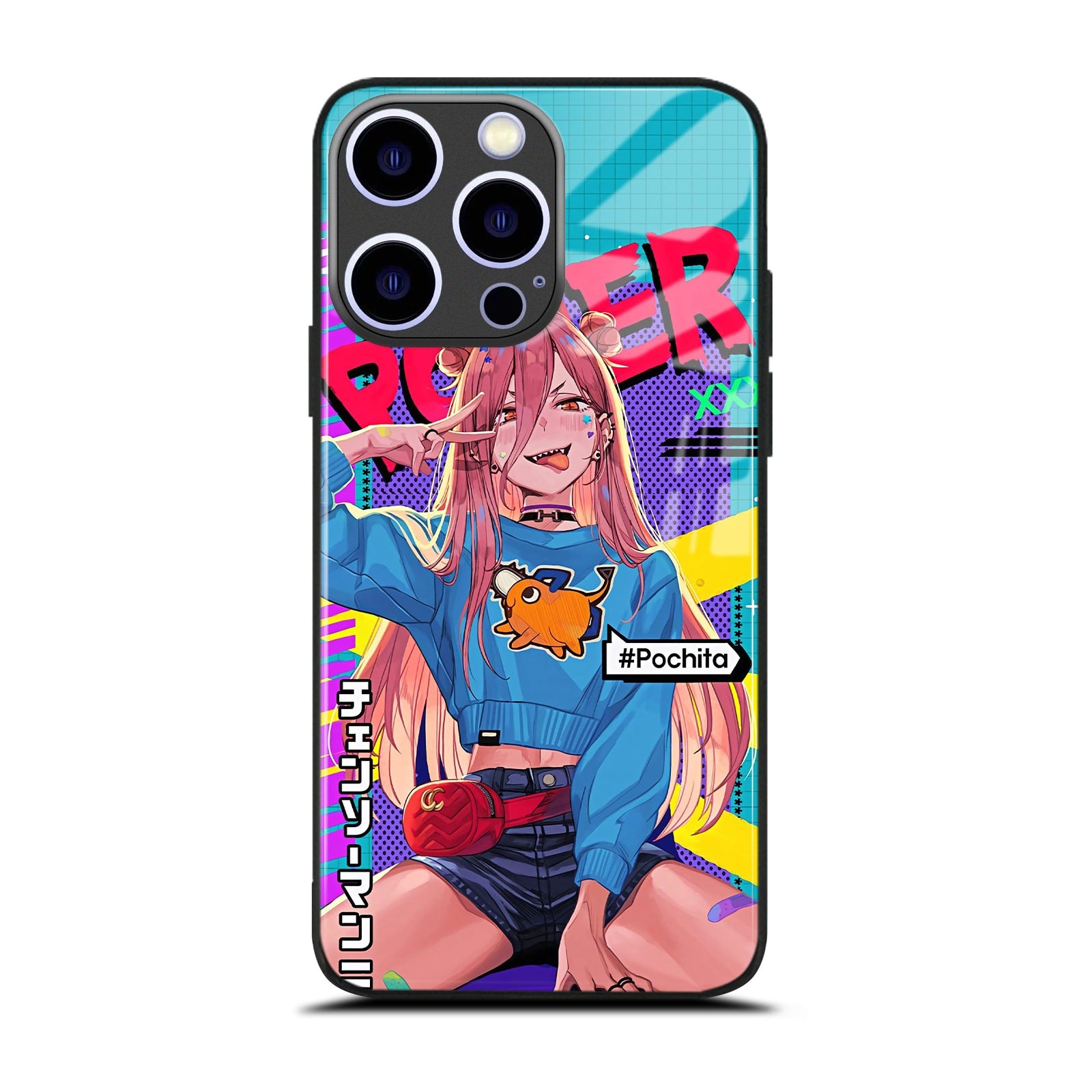 Power Chainsaw Man Anime Soft Silicone Case Power