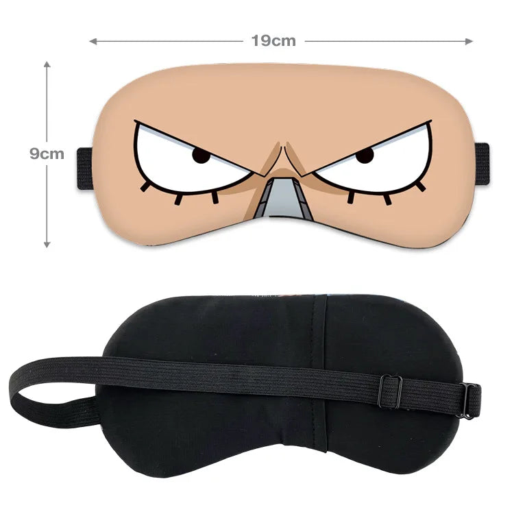 One Piece Anime Sleeping Eye Mask Franky