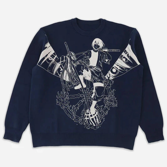 Benimaru doppelganger fire force Anime Sweater