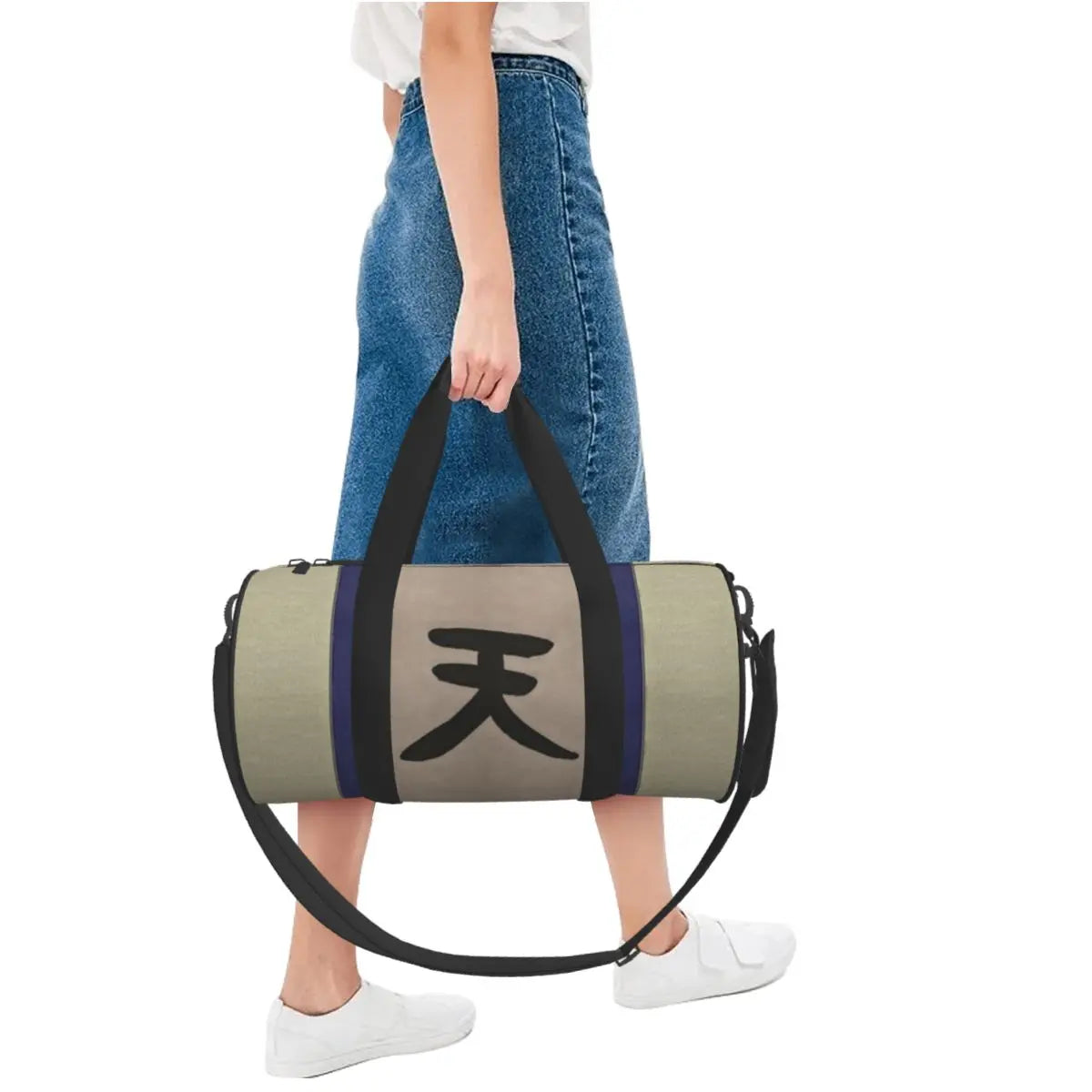 Anime Japanese Scroll Duffle Bag