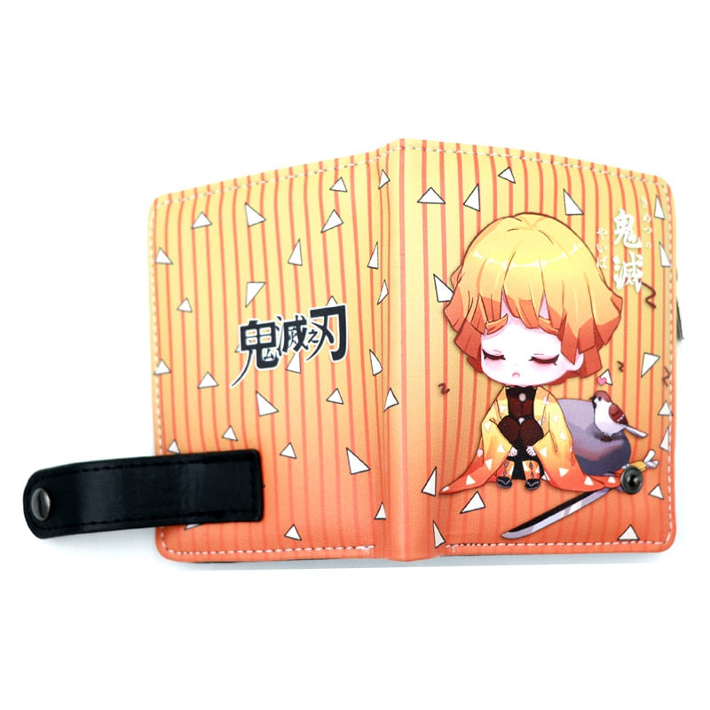Attack on Titan Anime Wallet Purse Red