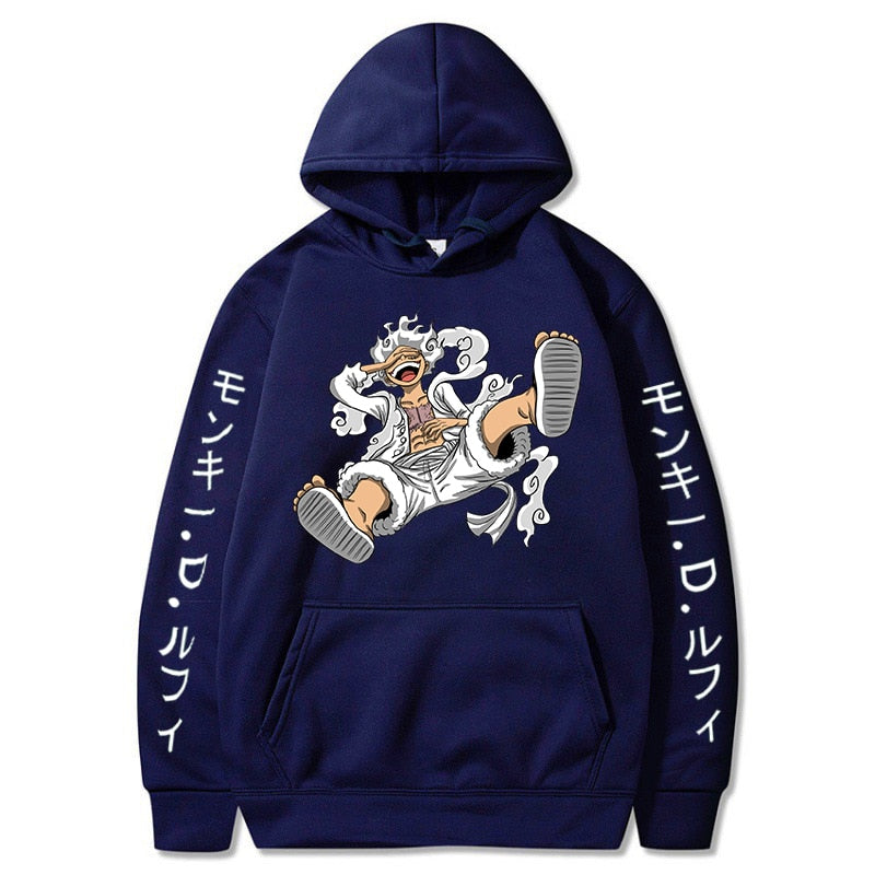 One Piece Gear Fifth Luffy Printed Hoodie | High Quality Anime 