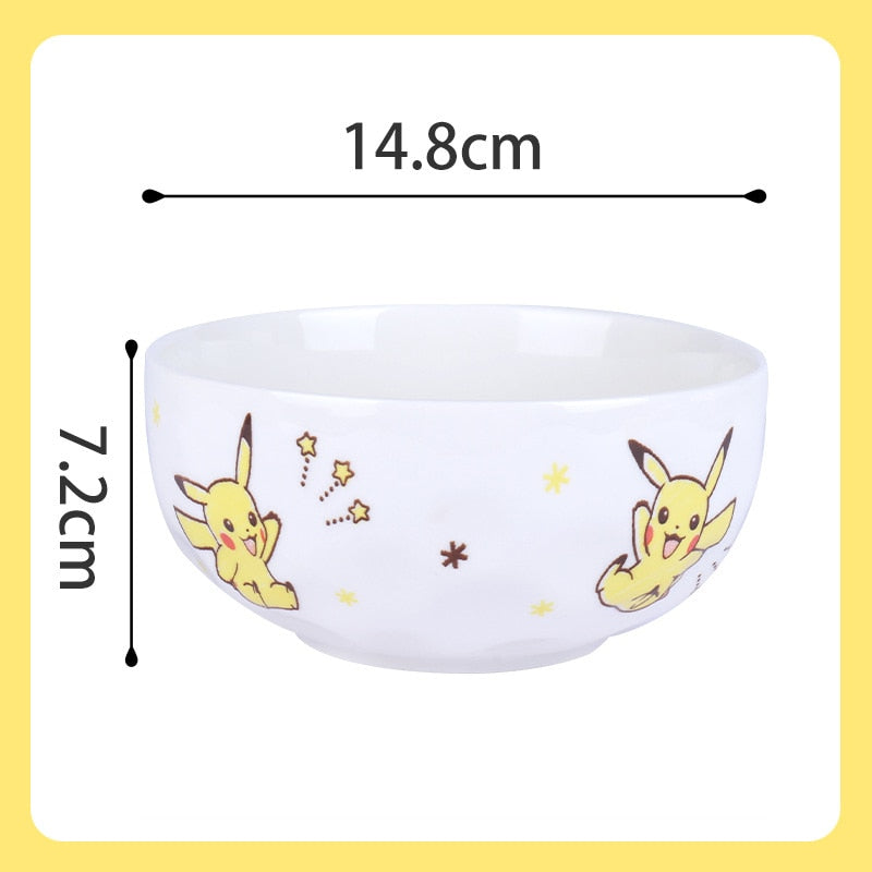 Pokemon Cute Plate & Bowls 6 inches-1