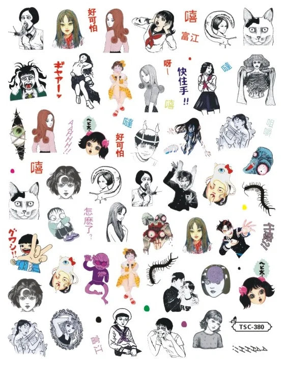 Hunter×Hunter Anime Acrylic Nails Sticker Style 13