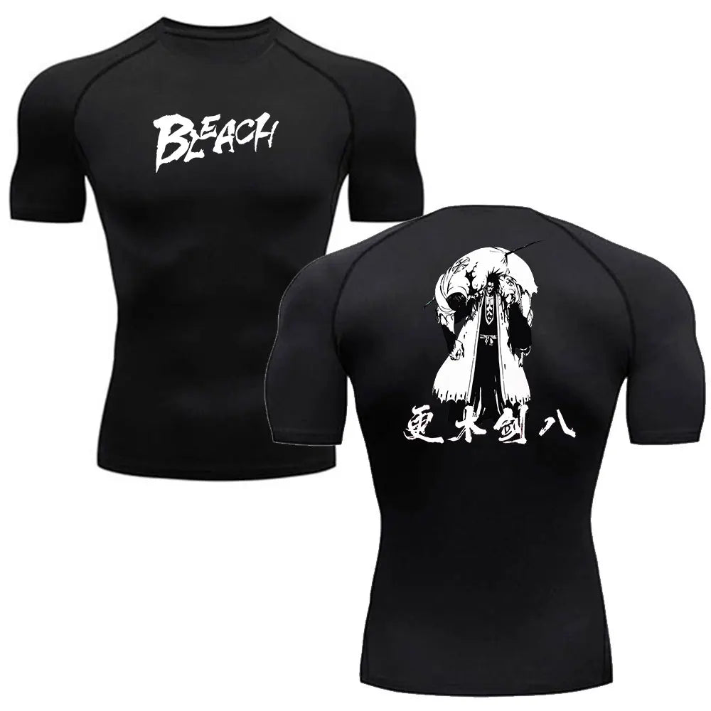 Bleach Gym Fit Tshirt Black10