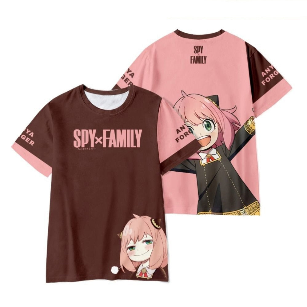 Hot Spy X Family Anime T-Shirt 3