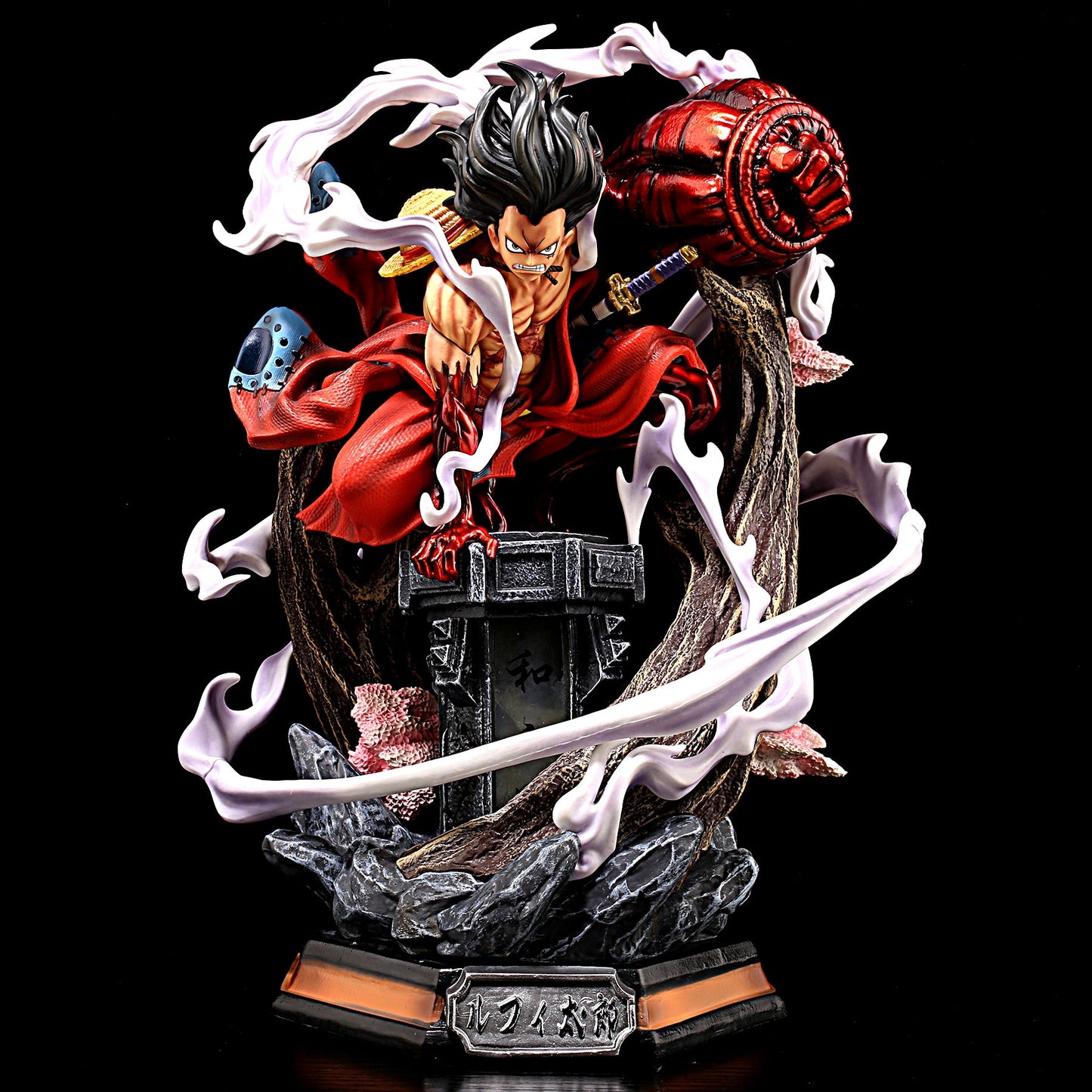 Gear 4 Luffy One Piece Anime Action Figure Default Title