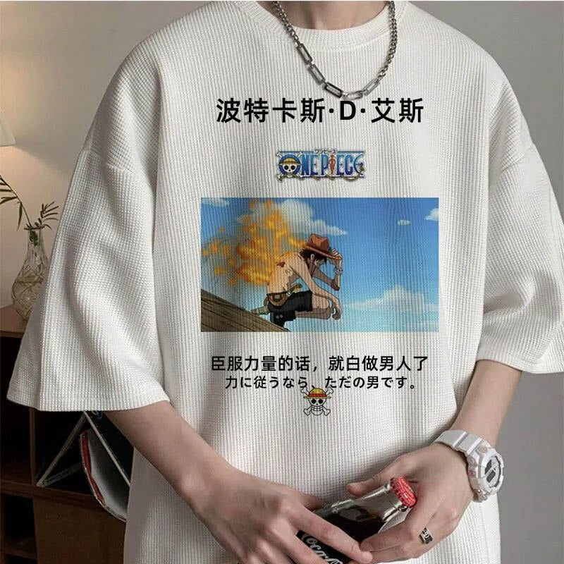 One Piece Anime Printed T-shirt 5