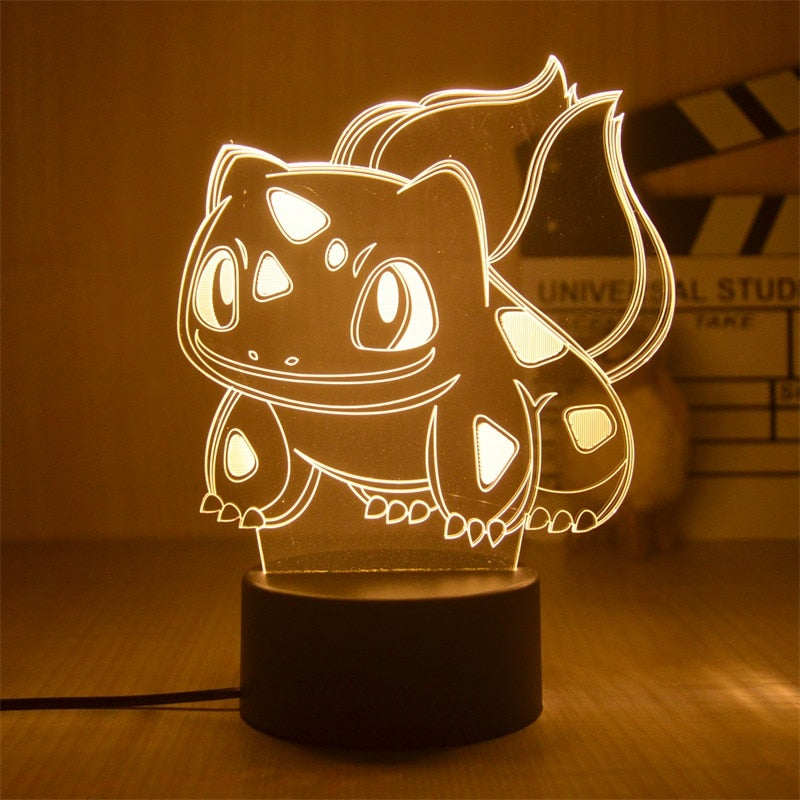 Pokemon Anime 3D LED desk lamp Action Figure 37 12cm