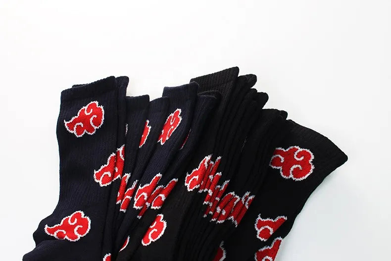 Naruto Akatsuki Socks