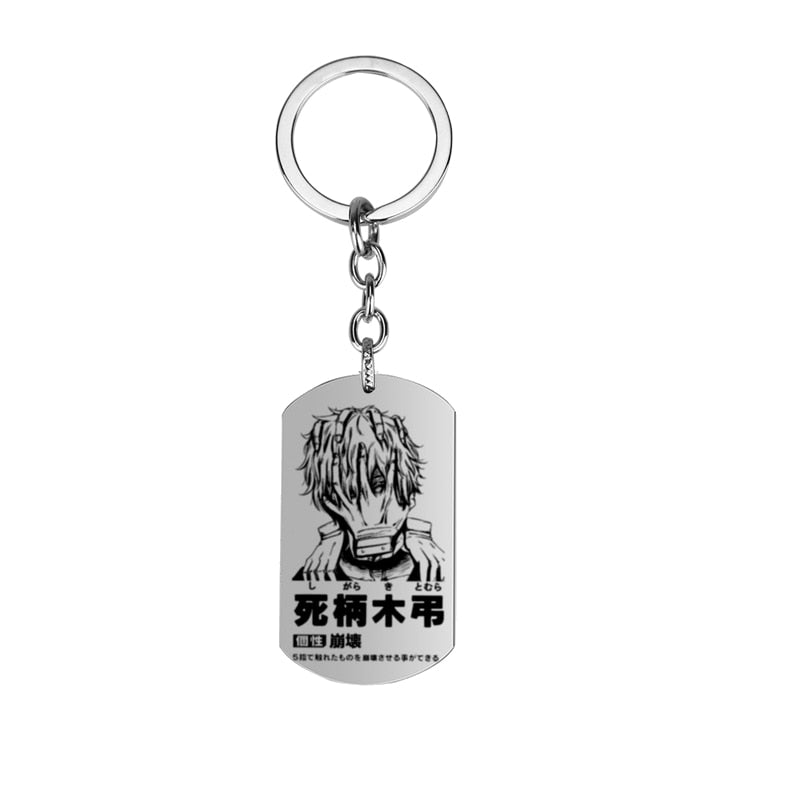 My Hero Academia Anime Dog Tag Necklace S13 Shigaraki Tomura 1