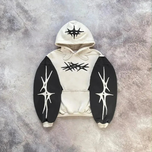 Japanese DuoAstro Embroidery Hoodie