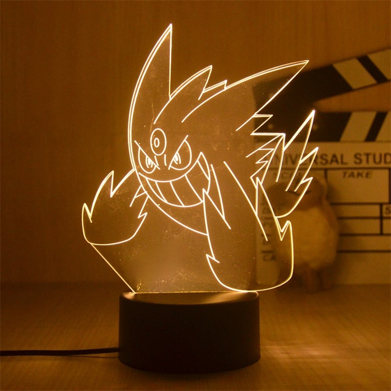 Pokemon Anime 3D LED desk lamp Action Figure 20 12cm