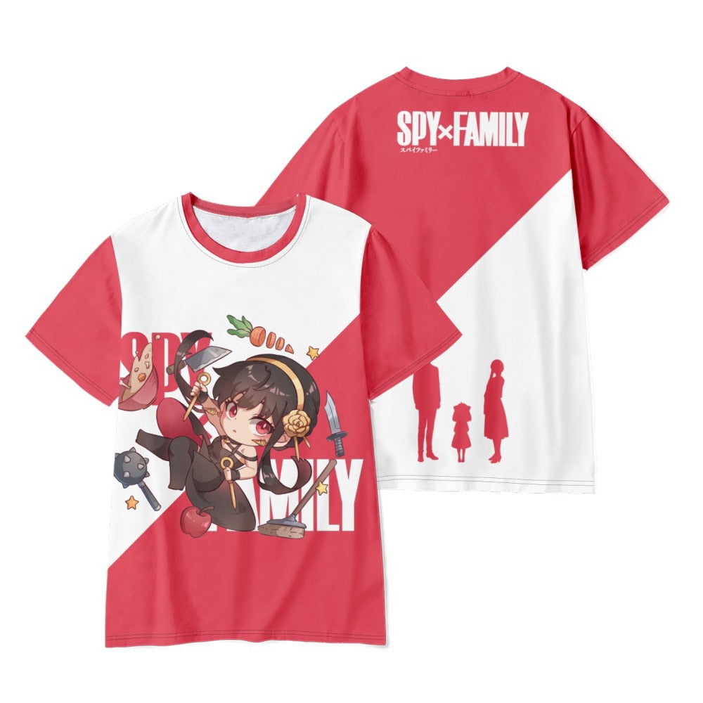 Hot Spy X Family Anime T-Shirt 10