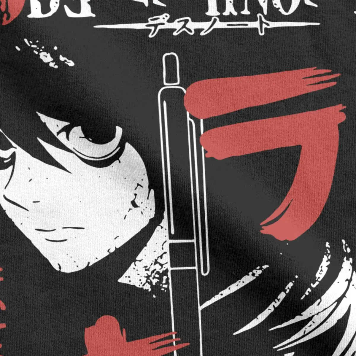 Death Note L and Kira Portrait Tshirt