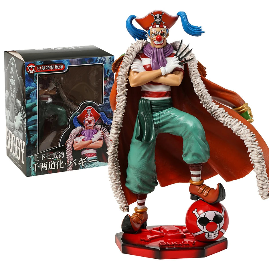 One Piece Emperor The Clown Buggy Action Figure Box
