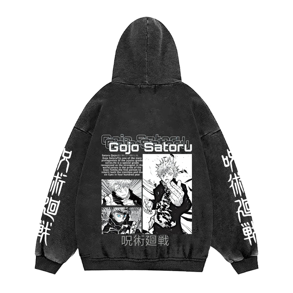 Jujutsu Kaisen Geto Suguru Vintage Hoodie Style 2