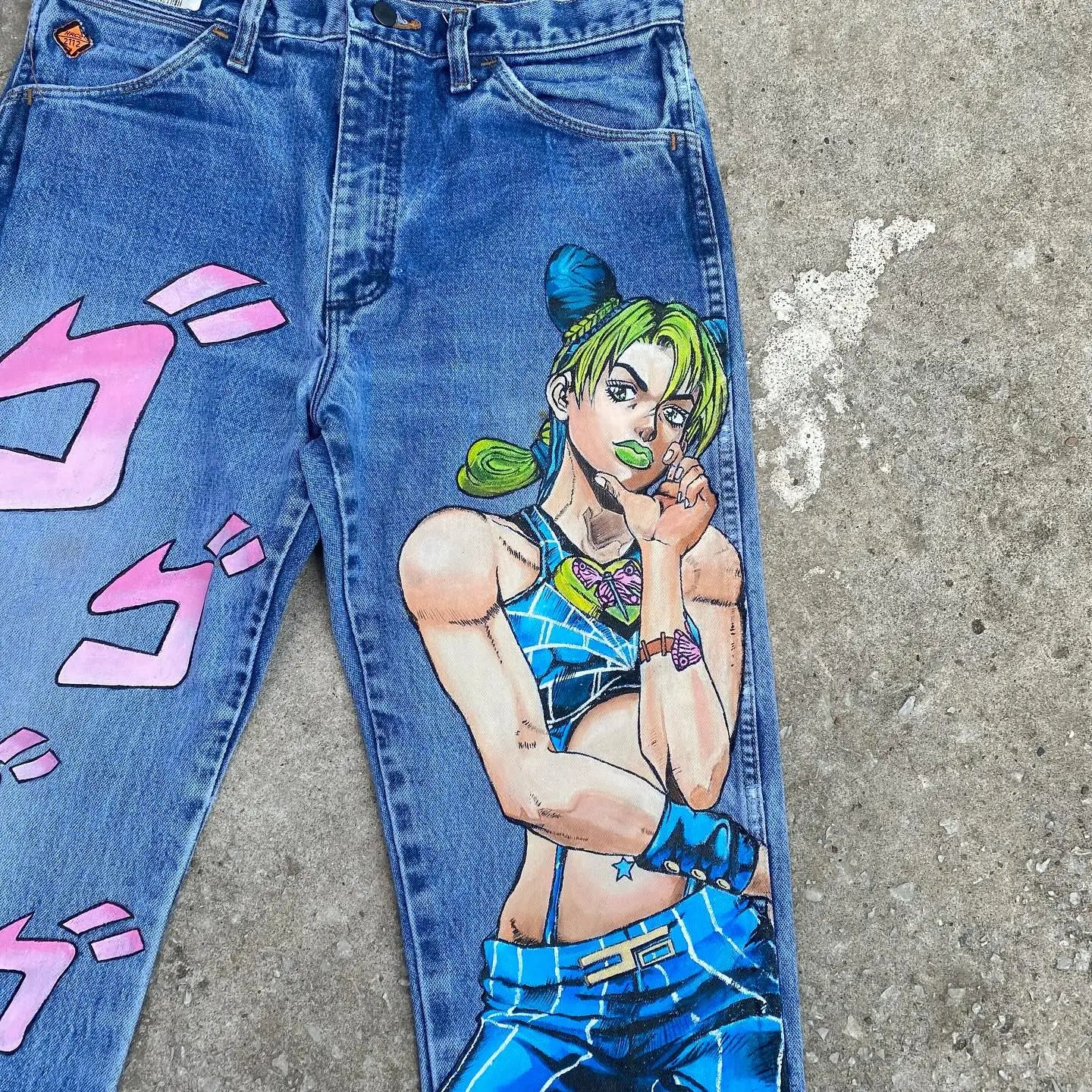 Jojo's Bizarre Adventure Denim Jeans