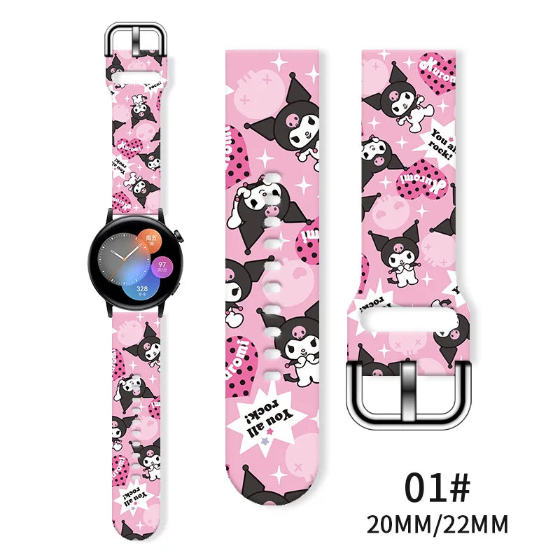 Sanrio Kuromi Strap For Samsung Huawei Style 1