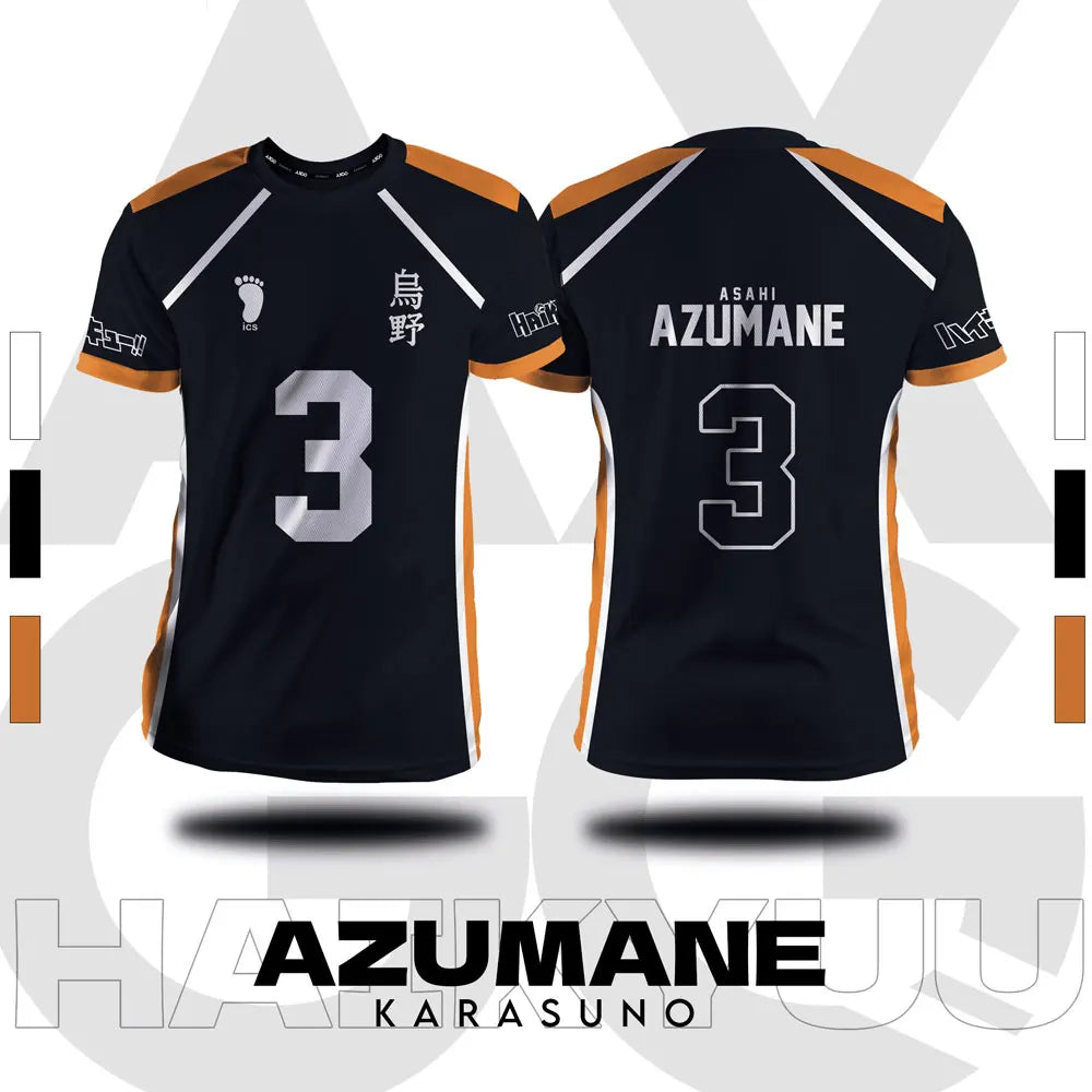 Haikyuu Fukurodani Hinata Jersey 3