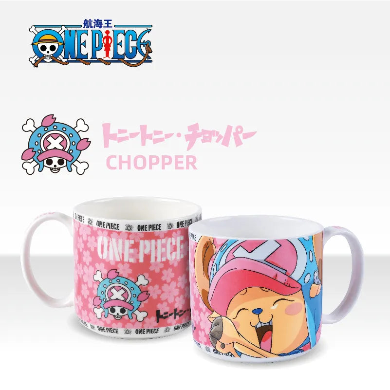 No. 9 One Piece Luffy Anime Coffee Mug