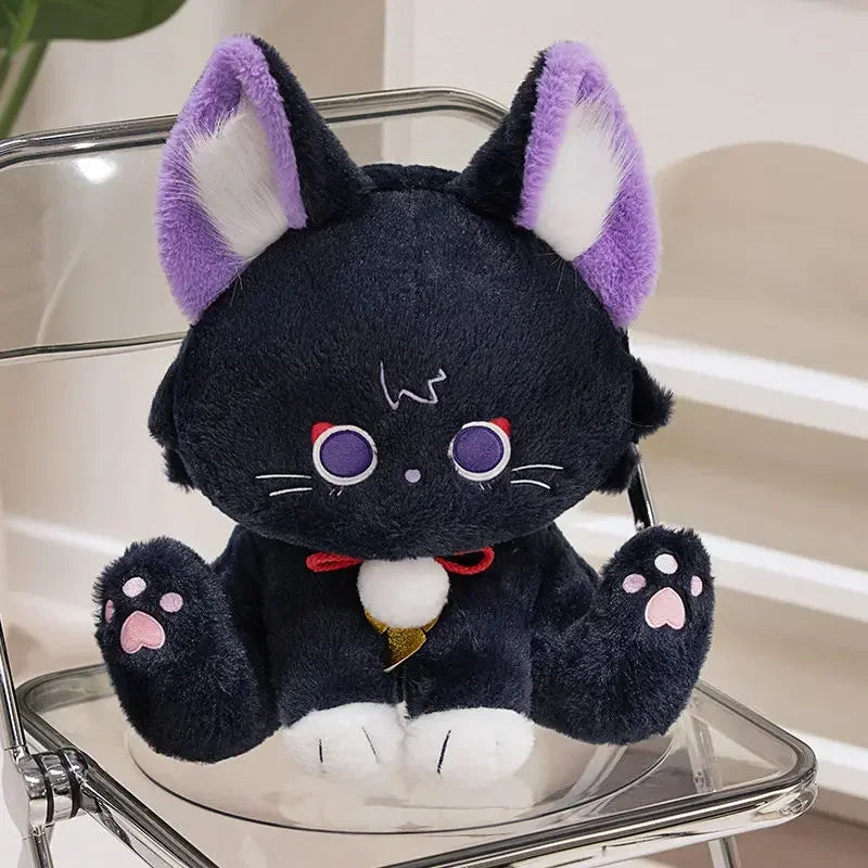 Genshin Impact Cat Plush Toy Black