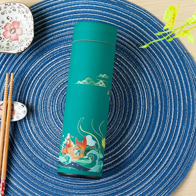 Japanese Style Anime Tumbler Cup GREEN 500ml