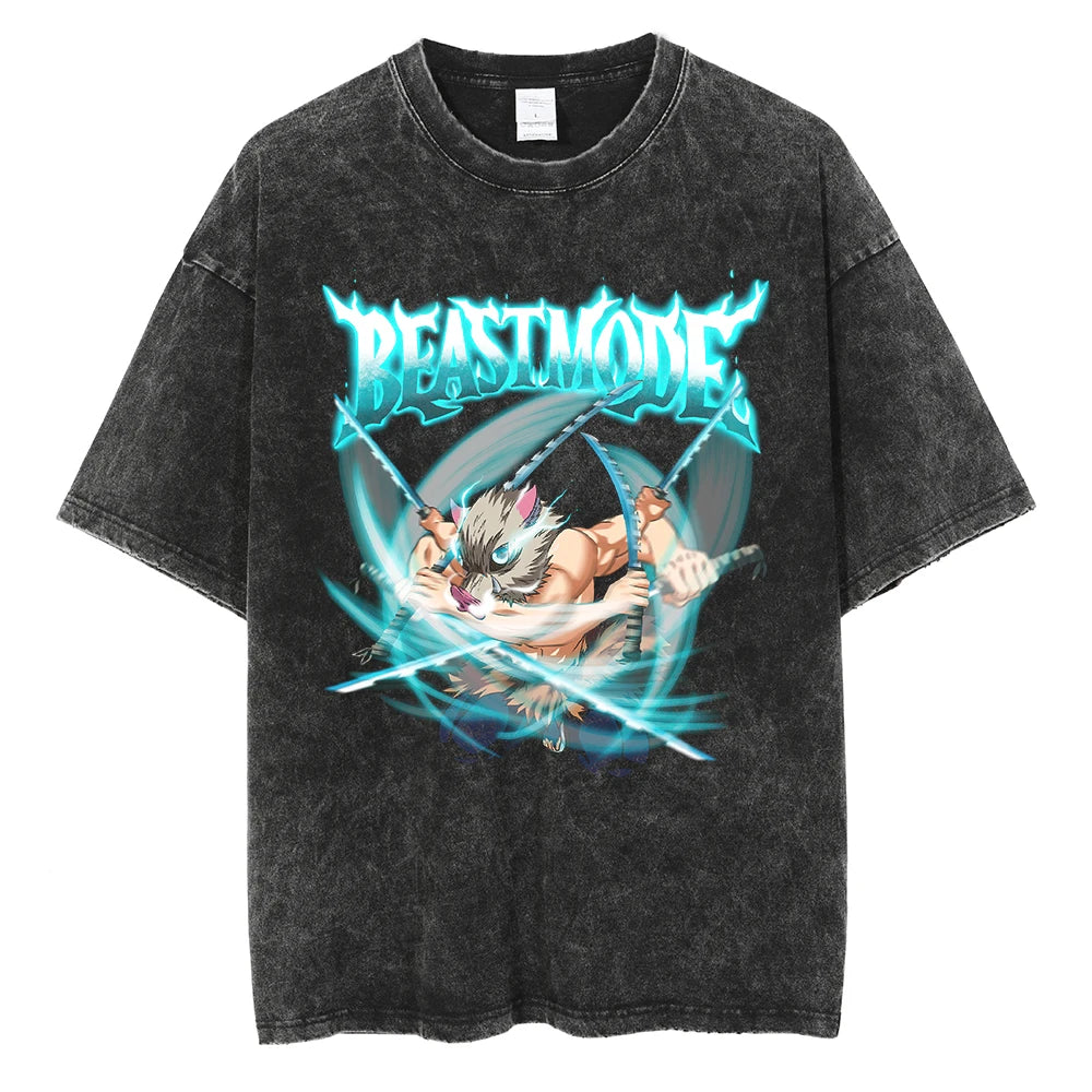 Demon Slayer Zenitsu Hashira Vintage Tshirt