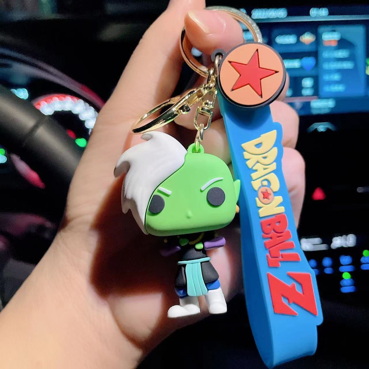 Dragon Ball Action Figures Key Chain zamasu