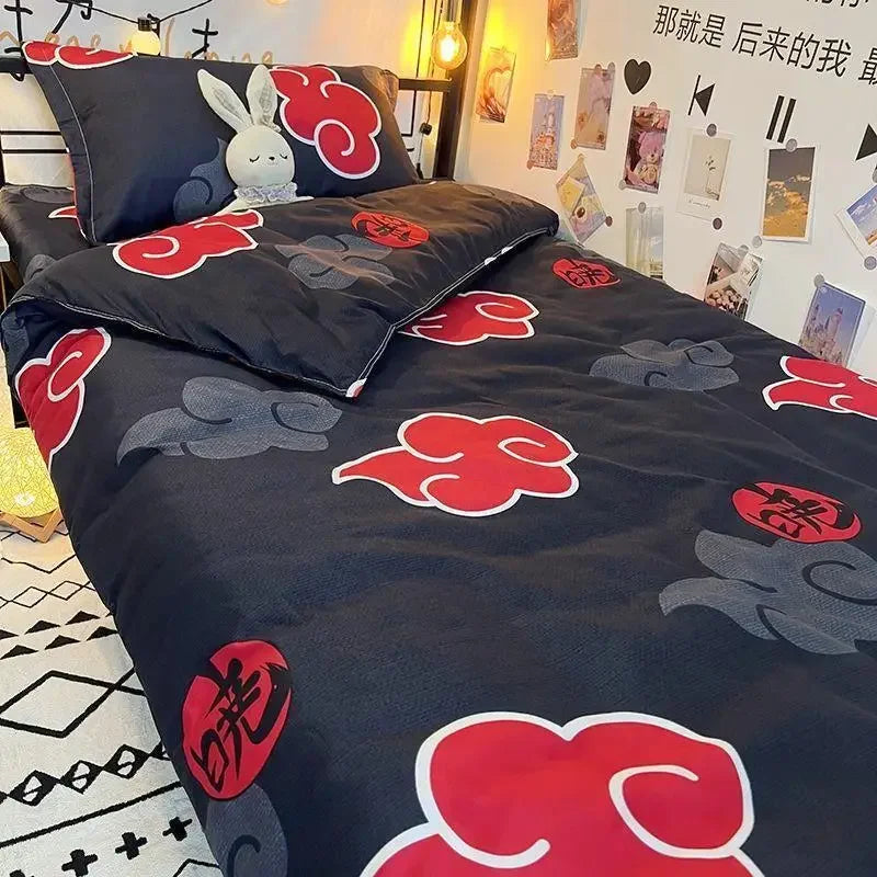 Naruto Akatsuki Bedding Sheet Set