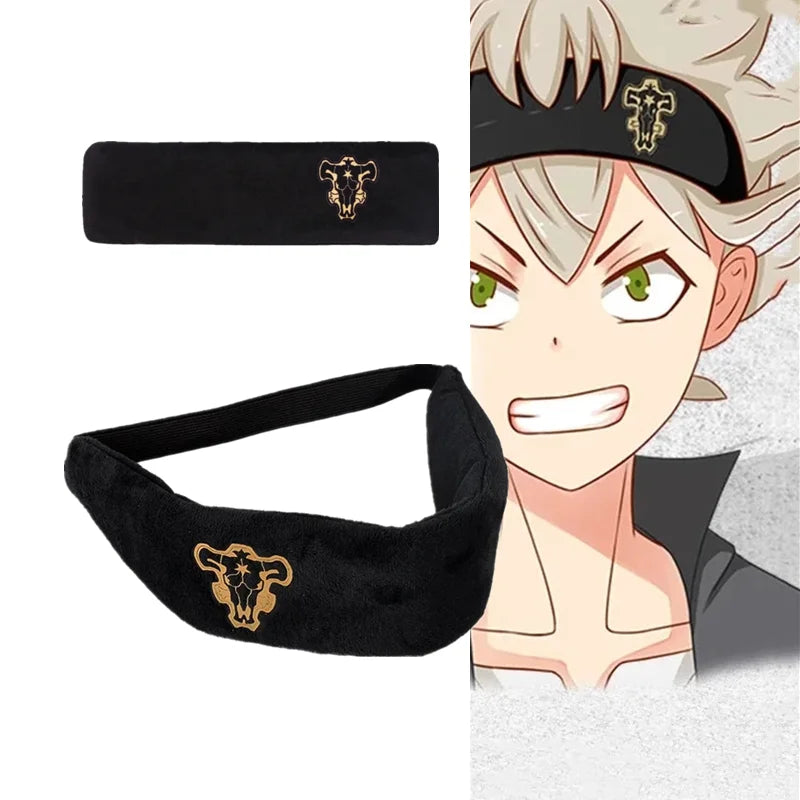 Black Clover Asta Emperor Logo Headband