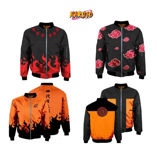 Naruto Anime Bomber Jacket