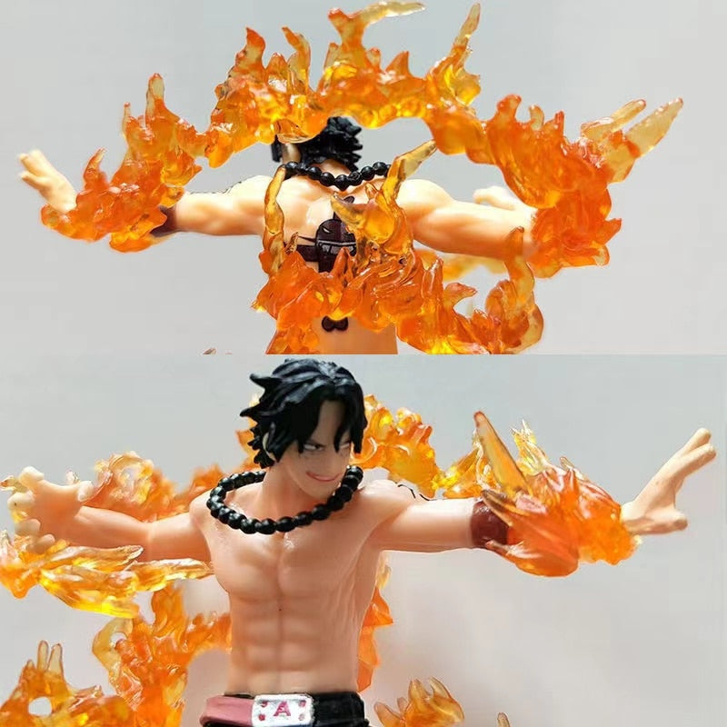 One Piece Portgas D Ace Battle Fire Action Figure