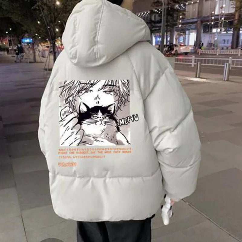 Anime Puffer Jacket