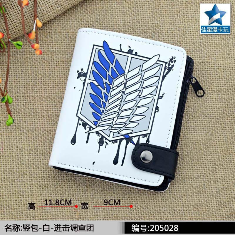 One Punch Man Wallet Purse Attack On Titan 4