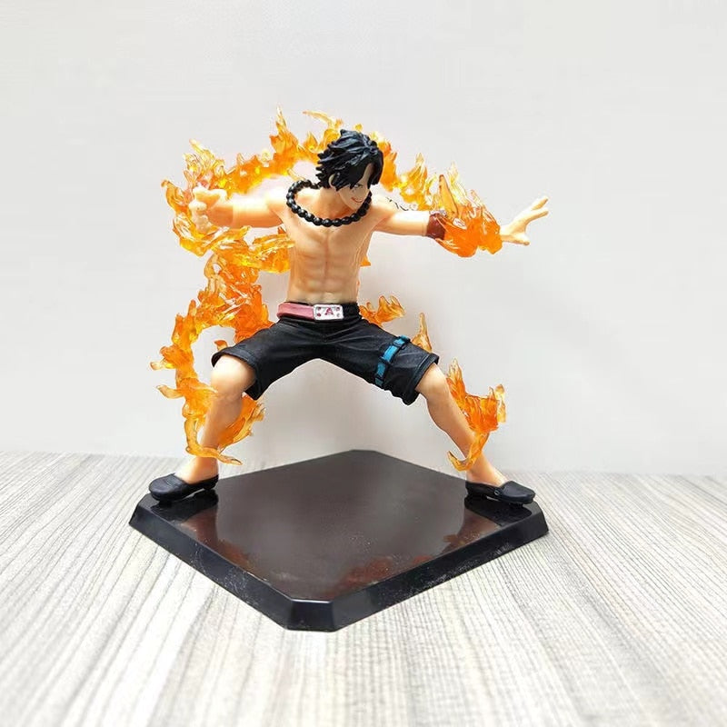 One Piece Portgas D Ace Battle Fire Action Figure
