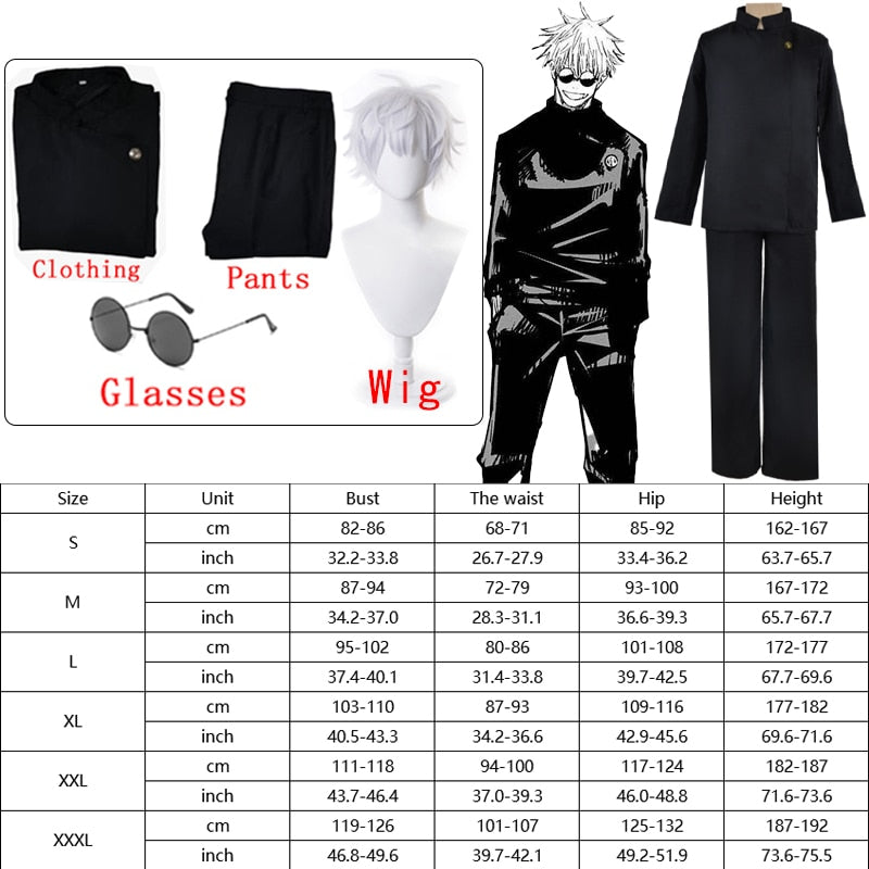 Jujutsu Kaisen Fushiguro Toji Cosplay Costume | High Quality Costume ...