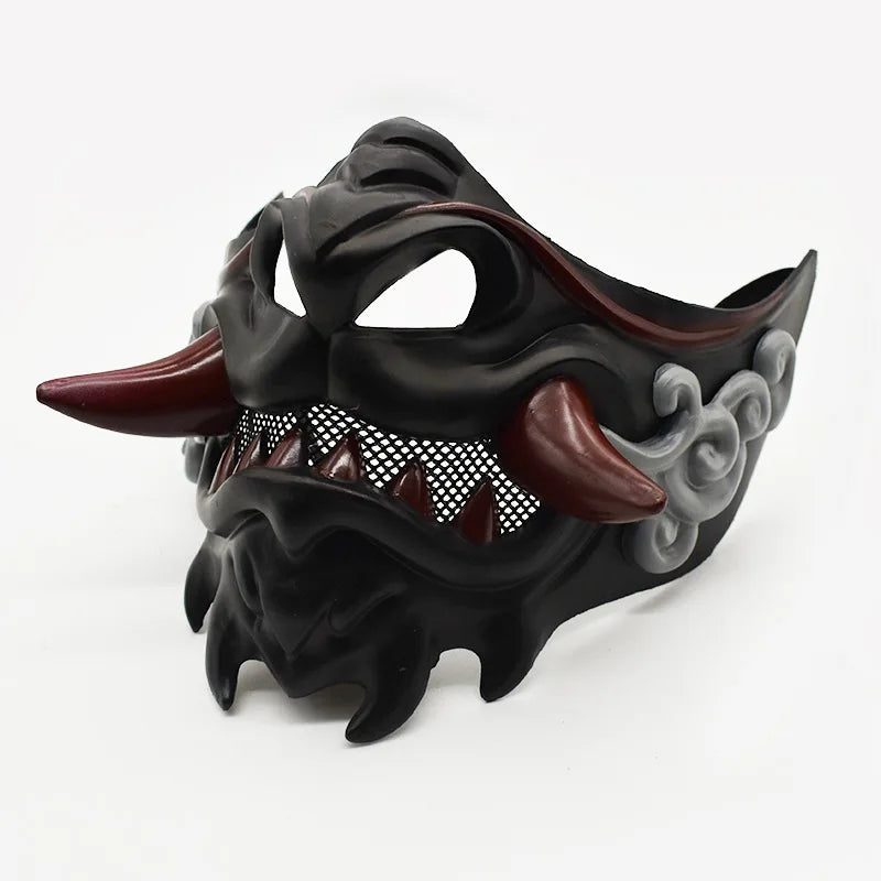 Anime Japanese Samurai Oni Mask