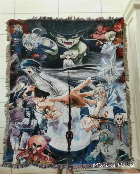 HunterXHunter Woven Rug