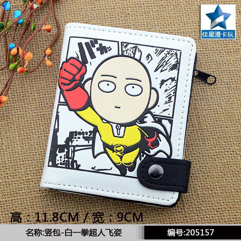 Anime mini Wallet Purse One Punch Man 1