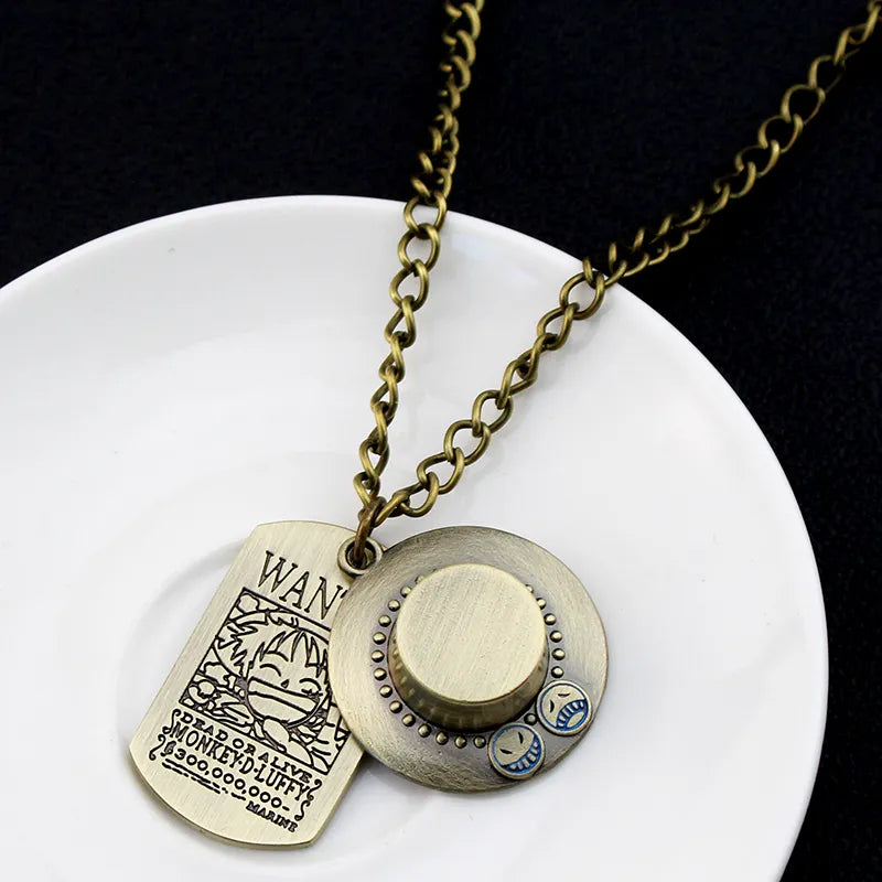 One Piece Wanted Necklace