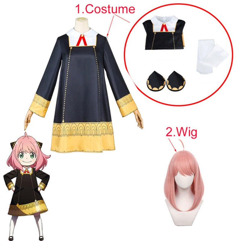Spy X Family Anya Forger Cosplay Costume 2
